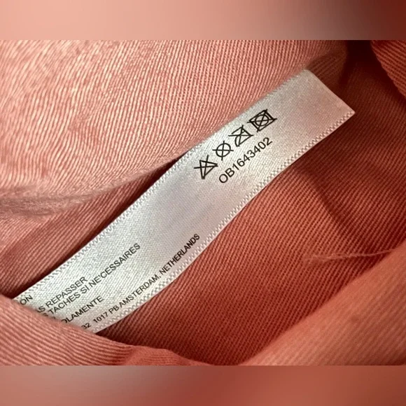 🆕 Free People Something Good leather shoulder bag in dusk coral - Picture 10 of 14